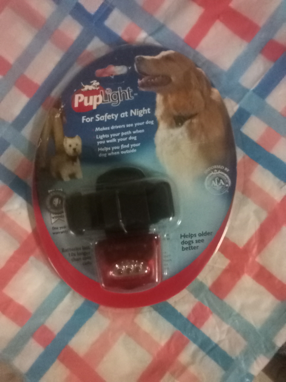 Safety Light for Dogs - Red